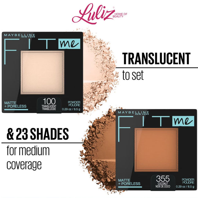 MAYBELLINE - FIT ME MATTE PORELESS POWDER