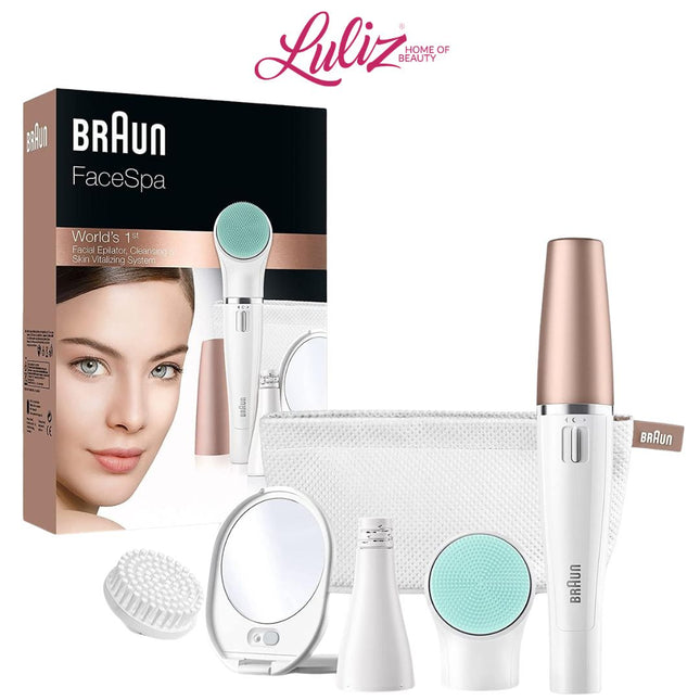 Braun Face Spa World's 1st 3in1