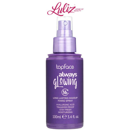 TOP FACE - LongLasting Makeup Glowing Fixing Spray