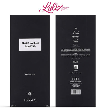ابراهيم القرشي - ماء عطر بلاك كاربون دايموند 150 مل