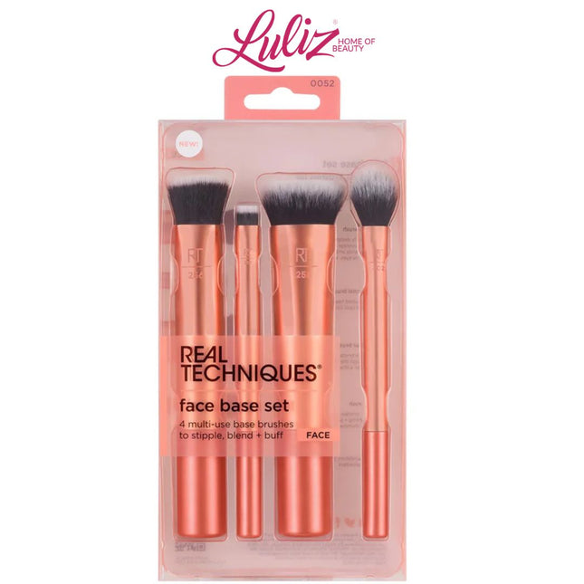 REAL TECHNIQUES - Face Base Makeup Brush Set