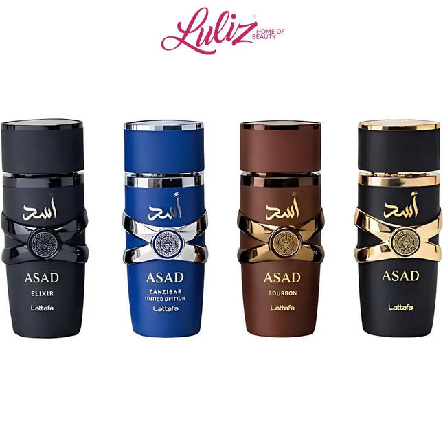 LATTAFA - Asad Collection Eau De Parfum 4×25 ML