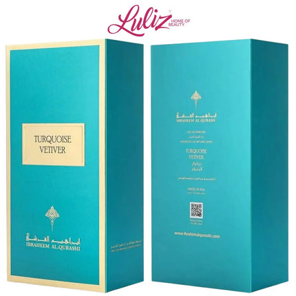 IBRAHEEM AL QURASHI - Turquoise Vetiver Eau de Parfum for Men 75ml