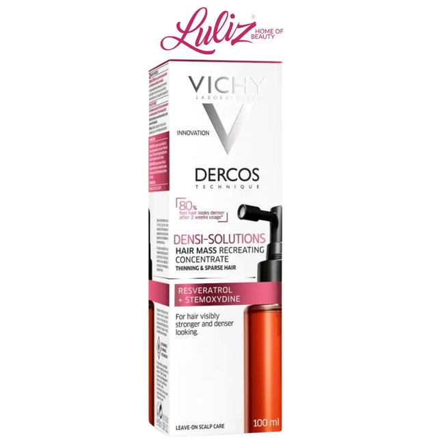 VICHY - Dercos Densi-solutions Hair Mass Recreating Concentrate Thinning And Sparse Hair - 100ML