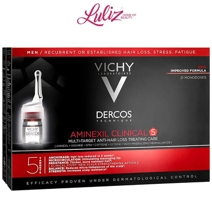 VICHY - Dercos Aminexil Clinical 5 - Men