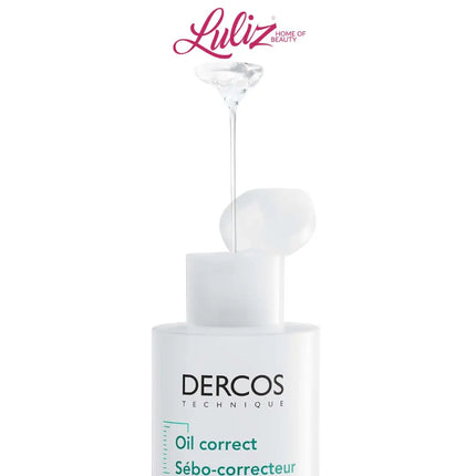 VICHY - Dercos Oil Correct Shampoo for Oily Hair 200ml