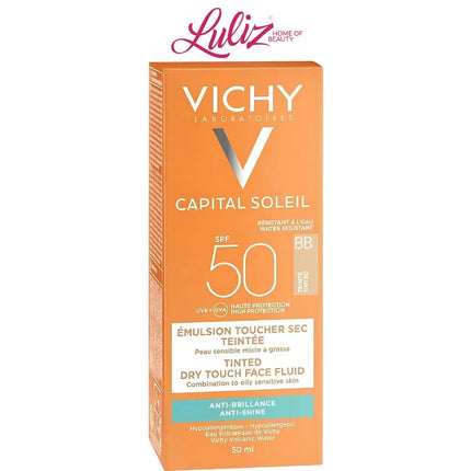 VICHY - Capital Soleil SPF 50 BB Tinted Dry Touch Face Fluid 50Ml