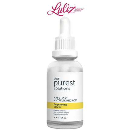 THE PUREST -  Solutions Arbutin + Hyaluronic Acid Brightening Serum 30ml
