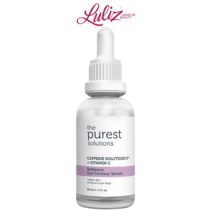THE PUREST - Radiance Eye Contour Serum Caffeine Solutions 5%+vitamin C 30 Ml