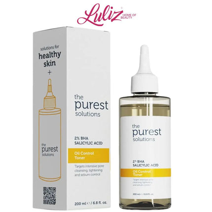 THE PUREST - Solutions Oil Control Toner 2% Bha Salicylic Acid 200ml