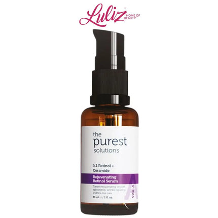 THE PUREST - Solutions Rejuvenating Retinol FACE SERUM (%1 Retinol + Ceramide) 30ml