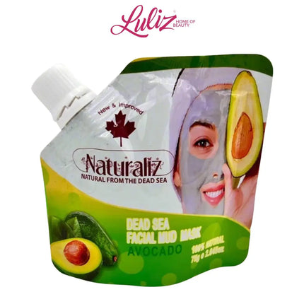 NATURALIZE - Dead Sea Facial Mud Mask with Avocado 75g