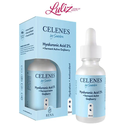 CELENES - Hyaluronic Acid 2% + Ferment Active Gojiberry FACE SERUM 30Ml