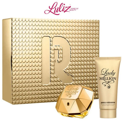 RABANNE - Lady Million EDP 80Ml + Body Lotion 100Ml Gift Set For Women