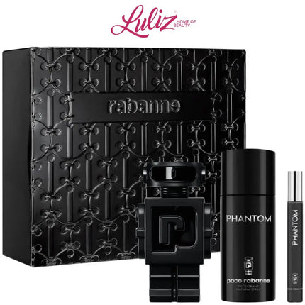  رابان - فانتوم عطر 100 مل + عطر 10 مل + مزيل عرق 150 مل للرجال