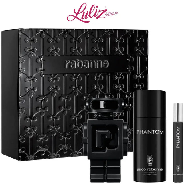  رابان - فانتوم عطر 100 مل + عطر 10 مل + مزيل عرق 150 مل للرجال