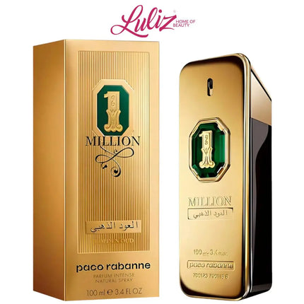 RABANNE - 1 Million Golden Oud Intense Parfum 100Ml For Men