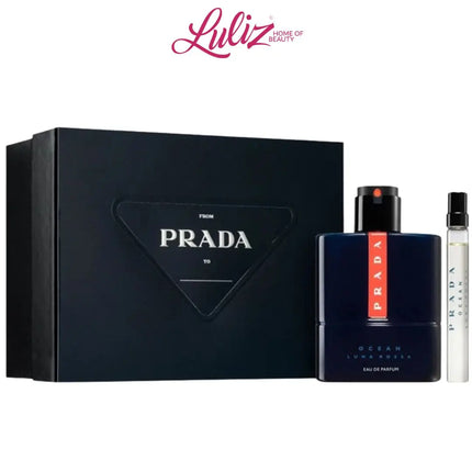 PRADA - Luna Rossa Ocean EDP 100Ml + EDP 10Ml Gift Set For Men