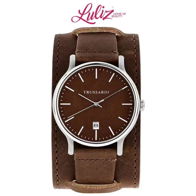TRUSSARDI - R2451172001 Men's Watch 42mm Brown