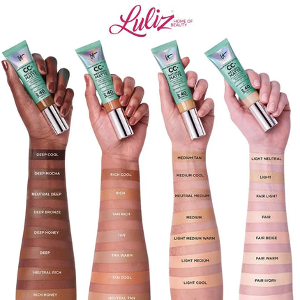 IT COSMETICS - Your Skin But Better Cc+ Spf 40 Natural Matte