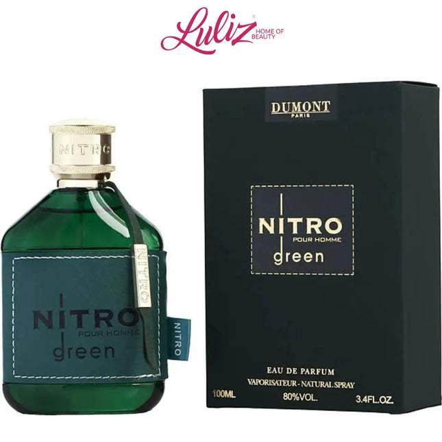 DUMONT PARIS - Nitro Green Pour Homme Eau de Parfum 150ml For Men