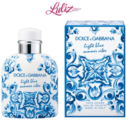 DOLCE & GABBANA - Light Blue Summer Vibes EDT For Men 125ML