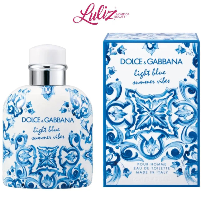 DOLCE & GABBANA - Light Blue Summer Vibes EDT For Men 125ML