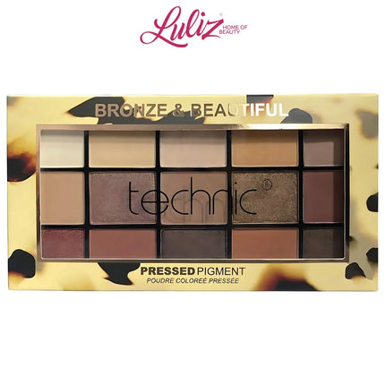 TECHNIC - BRONZE & BEAUTIFUL EYESHADOW PALETTE