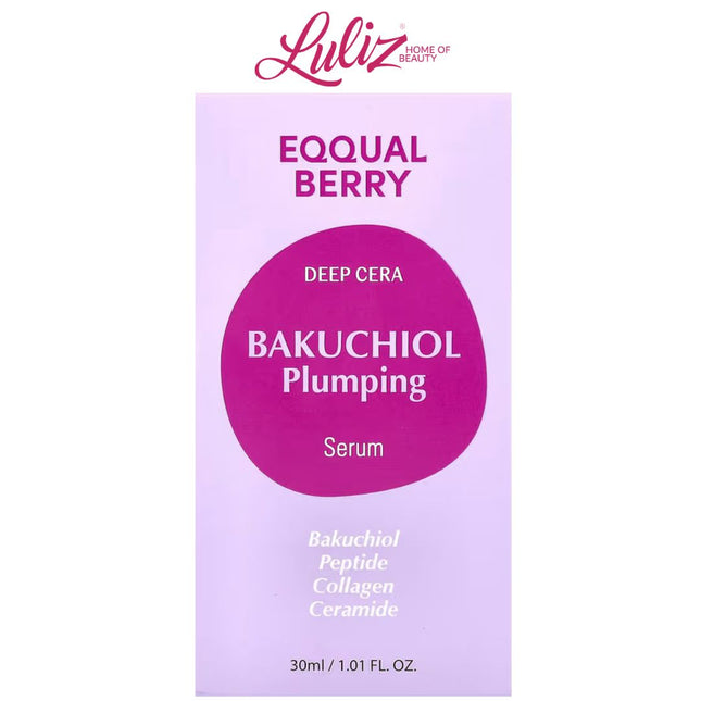 EQQUALBERRY - Deep Cera Bakuchiol Plumping Serum 30ml