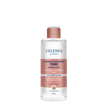 Celenes - Cloudberry Soothing & Moisturizing Toner 200ml for Dry & Sensitive Skin