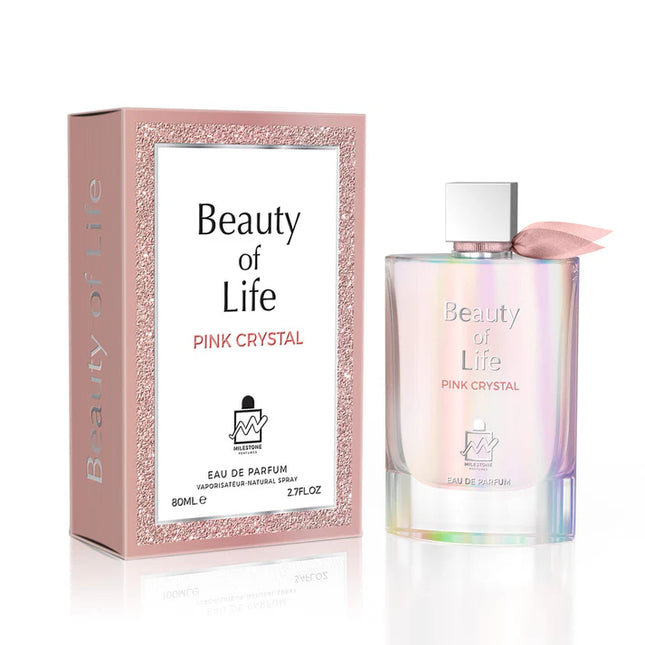 Milestone Beauty Of Life Pink Crystal 80ml EDP