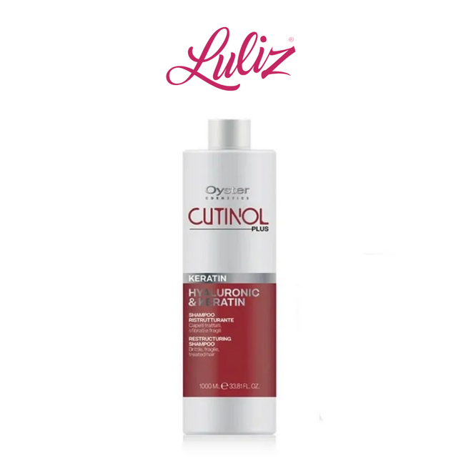 Oyster Cutinol Plus Keratin Hyaluronic Acid & Keratin Restructuring Shampoo 1000ML