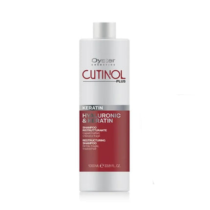 Oyster Cutinol Plus Keratin Hyaluronic Acid & Keratin Restructuring Shampoo 1000ML