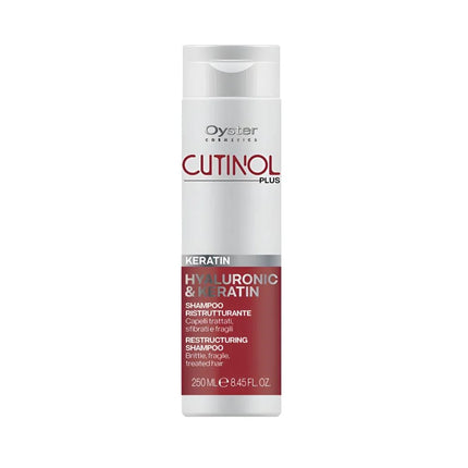 Oyster Cutinol Plus Keratin Hyaluronic Acid & Keratin Restructuring Shampoo 250ML