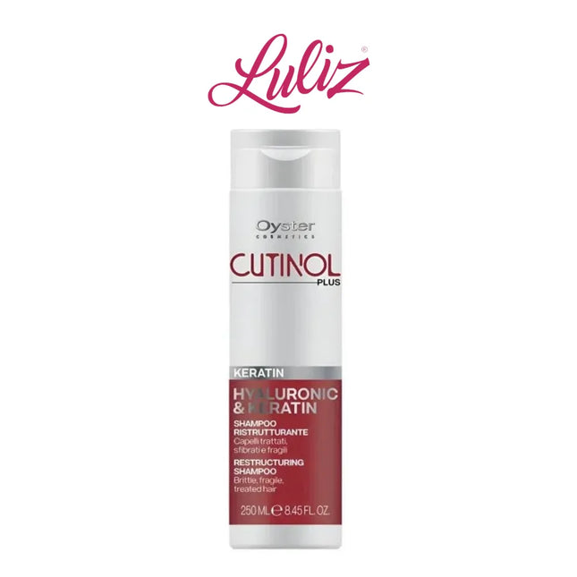 Oyster Cutinol Plus Keratin Hyaluronic Acid & Keratin Restructuring Shampoo 250ML