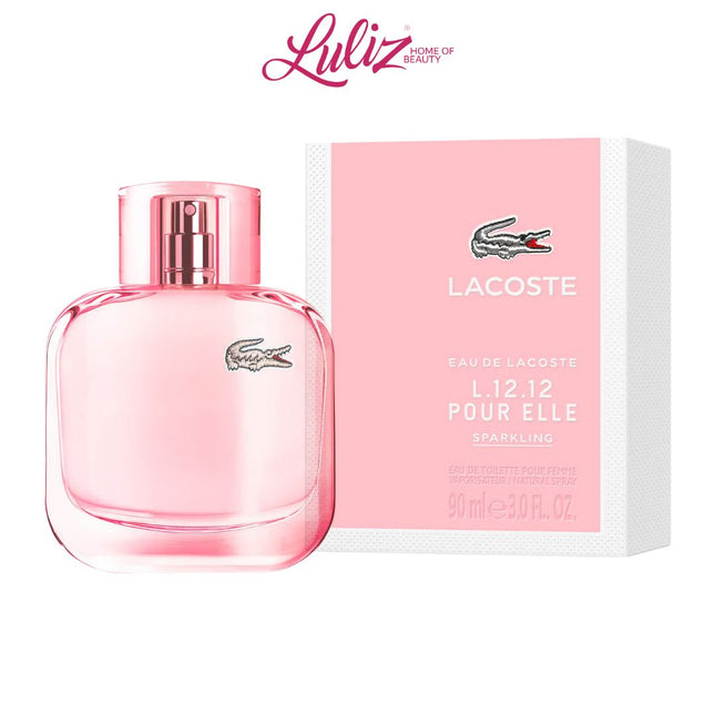 LACOSTE - Eau De Lacoste L.12.12 Pour Elle Sparkling EDT For Women 90Ml