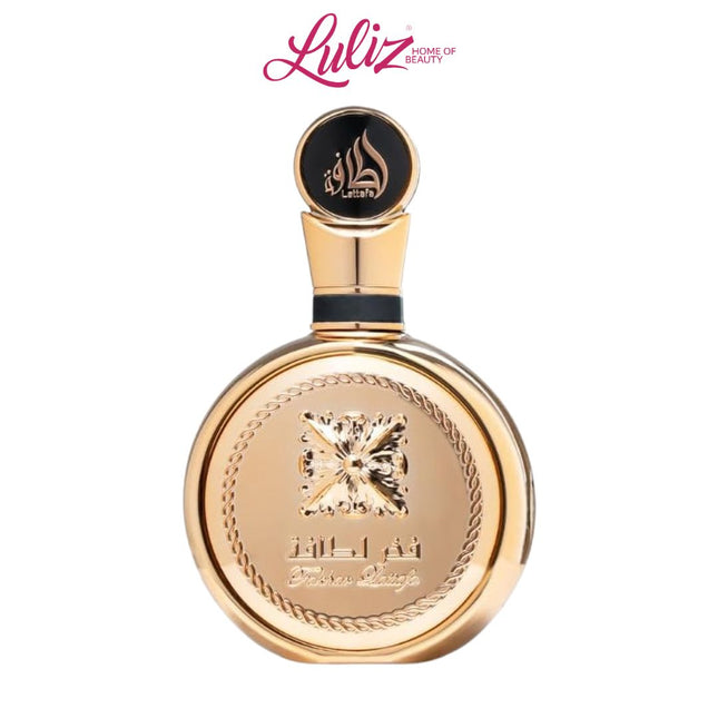 عطر لطافة فخر لطافة الذهبي او دي بارفيوم 100مل عطر لكلا الجنسين