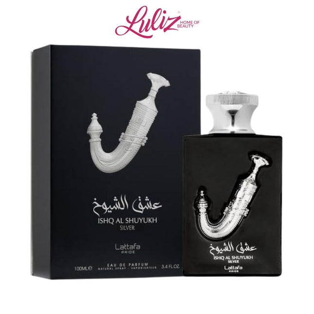 LATTAFA - Pride Ishq Al Shuyukh Silver 100Ml EDP Perfume For Men