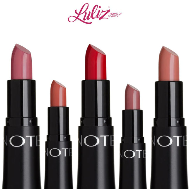 NOTE - Mattemoist Lipstick Macadamia oil Vitamine E