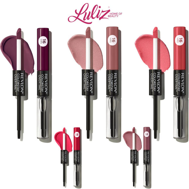 REVLON - Liquid Lipstick with Clear Lip Gloss