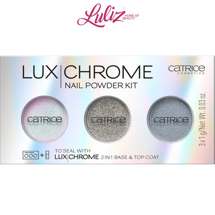 CATRICE - LuxChrome Nail Powder Kit - 01