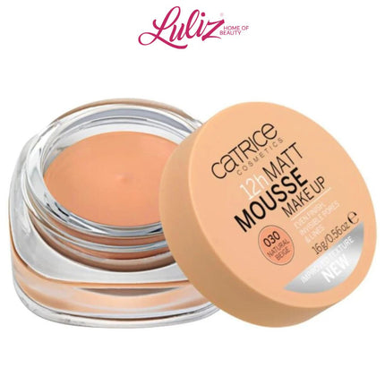 CATRICE - 12h Matt Mousse Make up 030 Natural Beige