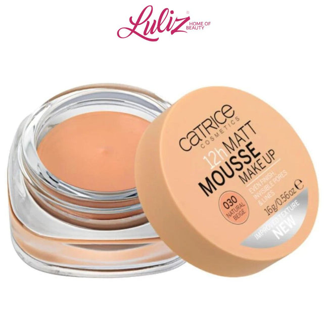CATRICE - 12h Matt Mousse Make up 030 Natural Beige