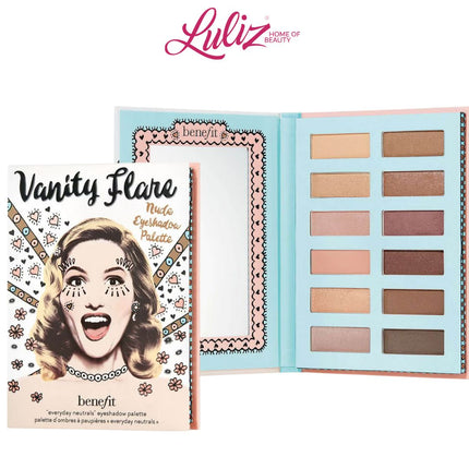 BENEFIT - Vanity Flare Nude Eyeshadow Palette