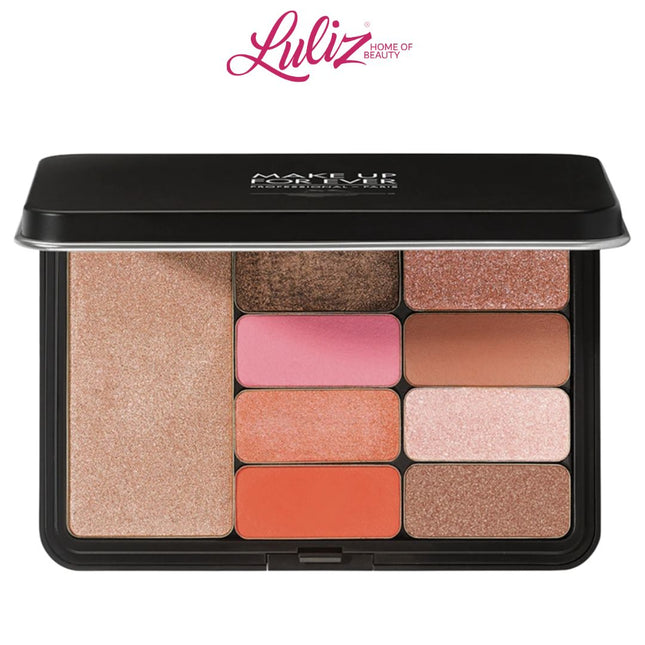 MAKE UP FOR EVER - Artist Color Pro Palette For Eyes & Face - 003 Tangerine