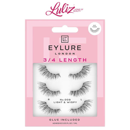EYLURE - Fluttery Light Lashes 3/4 Length - No 008