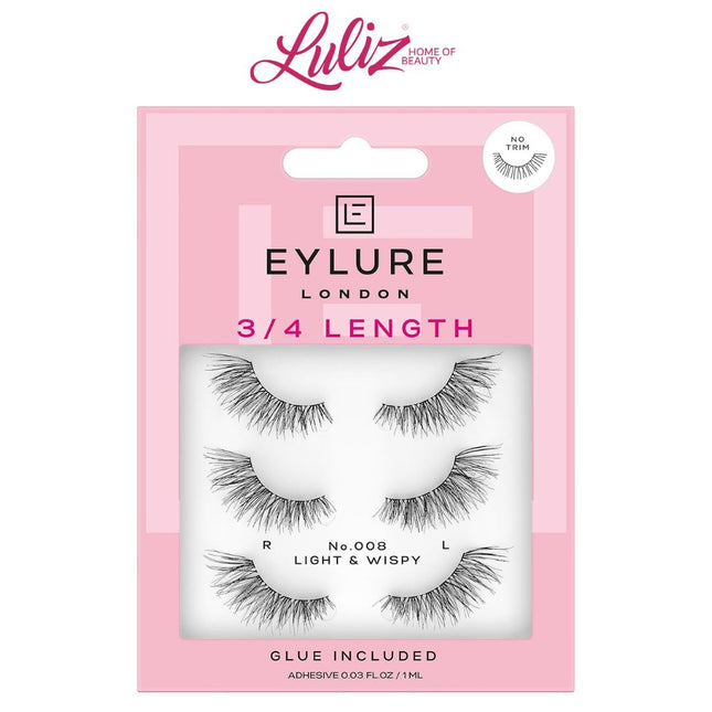 EYLURE - Fluttery Light Lashes 3/4 Length - No 008