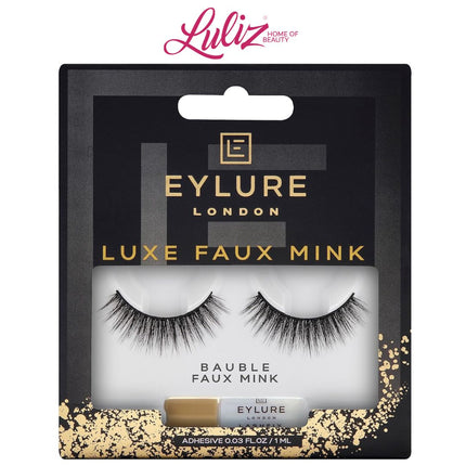 EYLURE - London Luxe 3D Faux Mink Black Eyelashes - Bauble