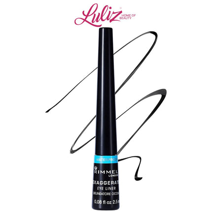 RIMMEL LONDON - Exaggerate Liquid Eyeliner Waterproof 003