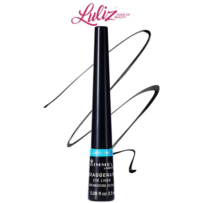 RIMMEL LONDON - Exaggerate Liquid Eyeliner Waterproof 003